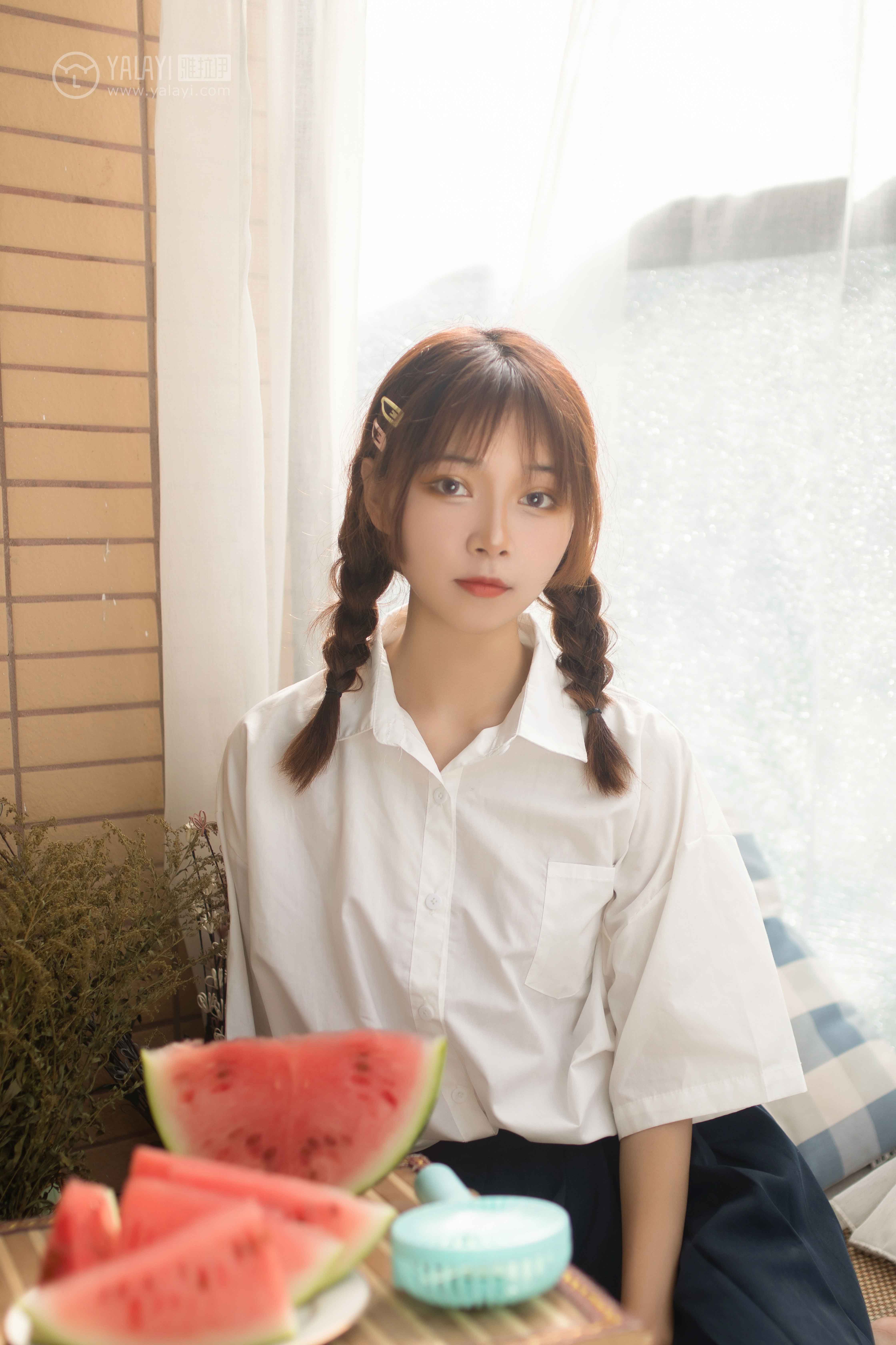 [YALAYI雅拉伊]2019.07.18No.342与她的夏日恋爱暄暄插图4